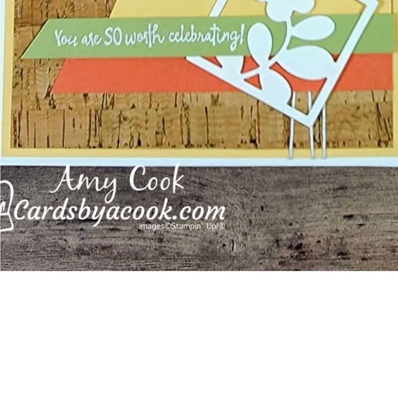 Stampin Up! Cling Stamp Set “All Squared Away” 1 set of 9 stamps. - Picture 6 of 7